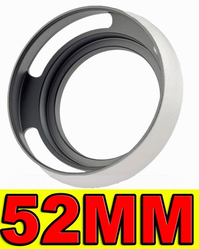Tilted vented lens - lens, hood